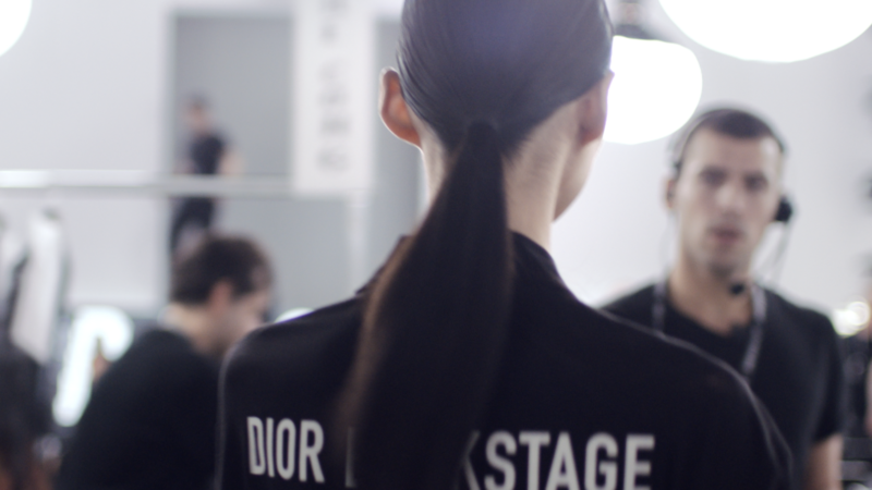 DIOR BACKSTAGE